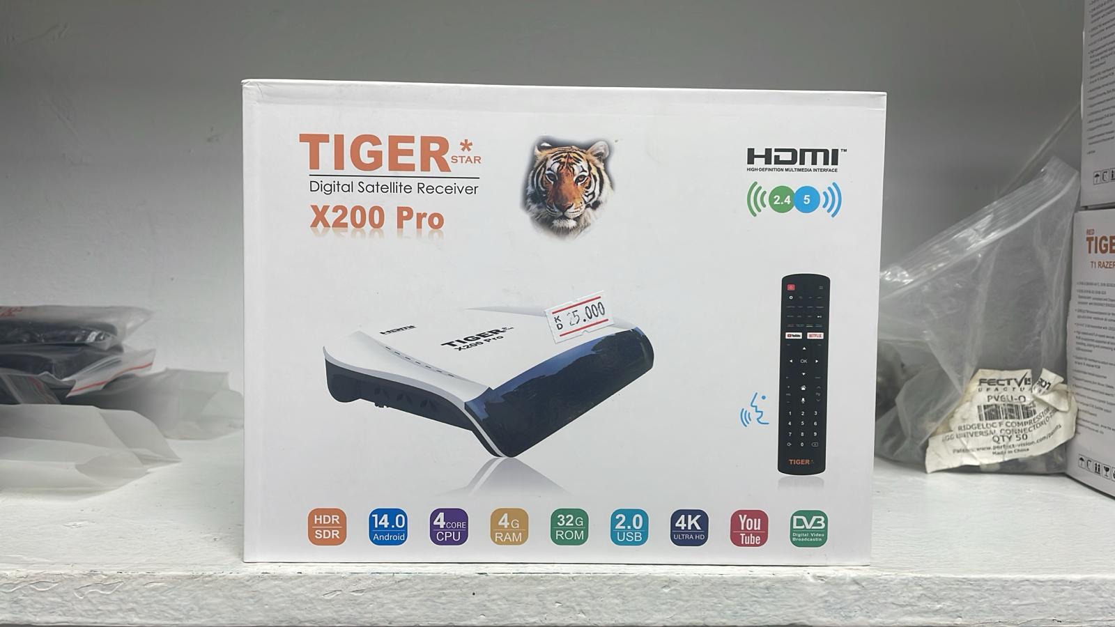 رسيفر تايجر x200 pro